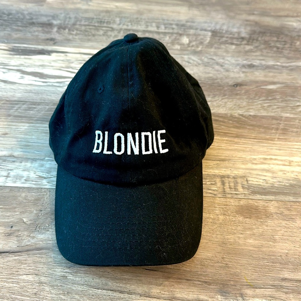 Blondie ball cap-adjustable in like new condition!